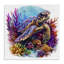  Tortue et corail mauve, art mural par LSR Design Studio-153561944