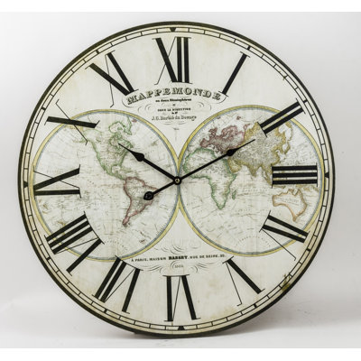 Sanford Wood Wall Clock