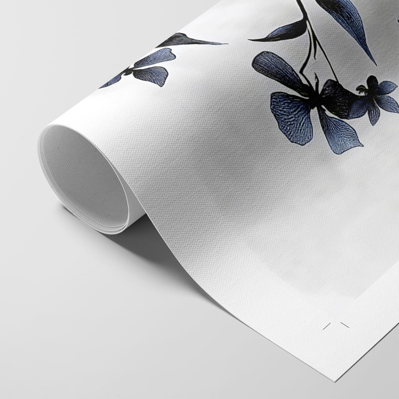 FLORAL Series DLLV - Impression sur toile seulement - NON-CADRE