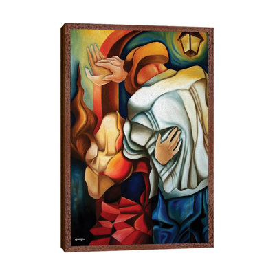 Dancers - Wrapped Canvas Painting