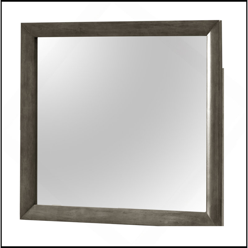 Miroir mural Contemporary, Gris