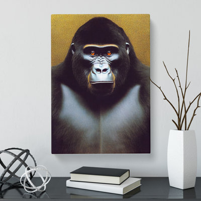 CAN-V0523-1113X Gorilla - Wrapped Canvas Print