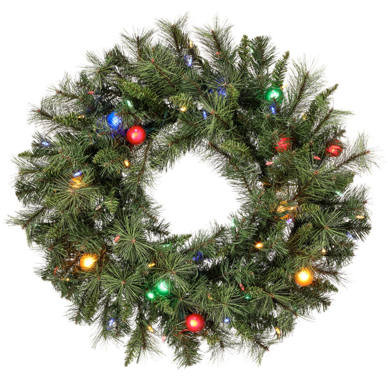 Couronne belge à DEL scintillante, L 30 po x H 30 po x P 6 po, Multicolore
