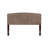 Carlino Mahogany Solid Wood Panel Headboard-1783370535