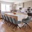 Set of 6 Upholstered Dining Chairs, Soft Padded Back Side Chairs for Kitchen & Dining Room-130130306