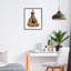Giclée encadrée de style gal et valises, design par Ziwei Li-484753077-484753079