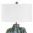 Uttermost Ruffle Up Blue Green Table Lamp