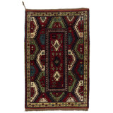 One-of-a-Kind 4' X 6' Hand Knotted Area Rug