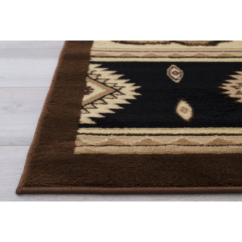 Tapis berbère en polypropylène Jordy, Rectangle 4 pi x 6 pi