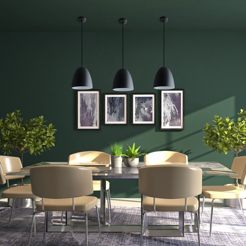 Hearns 1 - Light Single Pendant, Grey/White