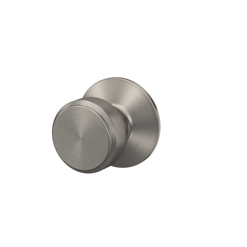 Bowery Passage Knob (Hall & Closet), Satin Chrome, Circle
