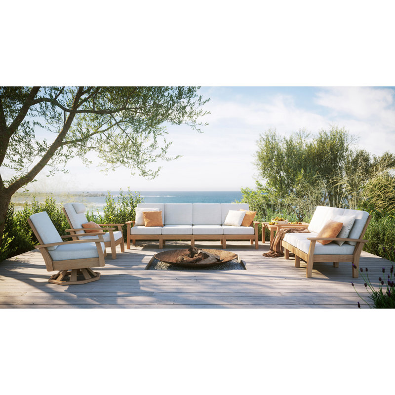 Haven Outdoor Square Teak Coffee Table