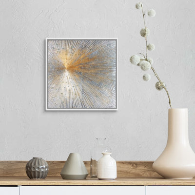 «Starburst of Crystals» par Joseph Michaels, reproduction d'art graphique sur toile