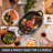 Granitestone Oval Roaster Pan, Small 16" Ultra Nonstick Roasting Pan