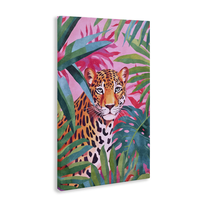«Wild At Heart Leopard» par Andrea Haase, H 24 po x l 16 po