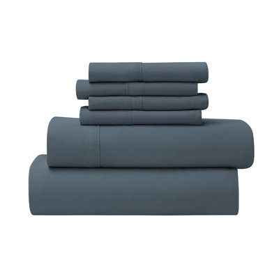 Bibb Home Bamboo 1800 Thread Count Deep Pocket Sheet Set