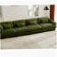 Canapé modulaire surdimensionné en velours super confortable avec repose-pieds mobile-2000624524