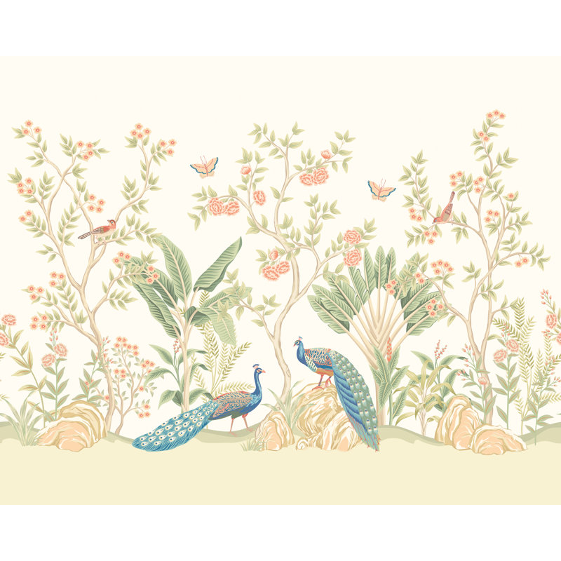 2.8m x 3.5m Smooth Wallpaper Roll, Orange