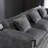 Millan 112" L Shaped Modular Sectional Sofa with Ottoman & Memory Foam-1464529166