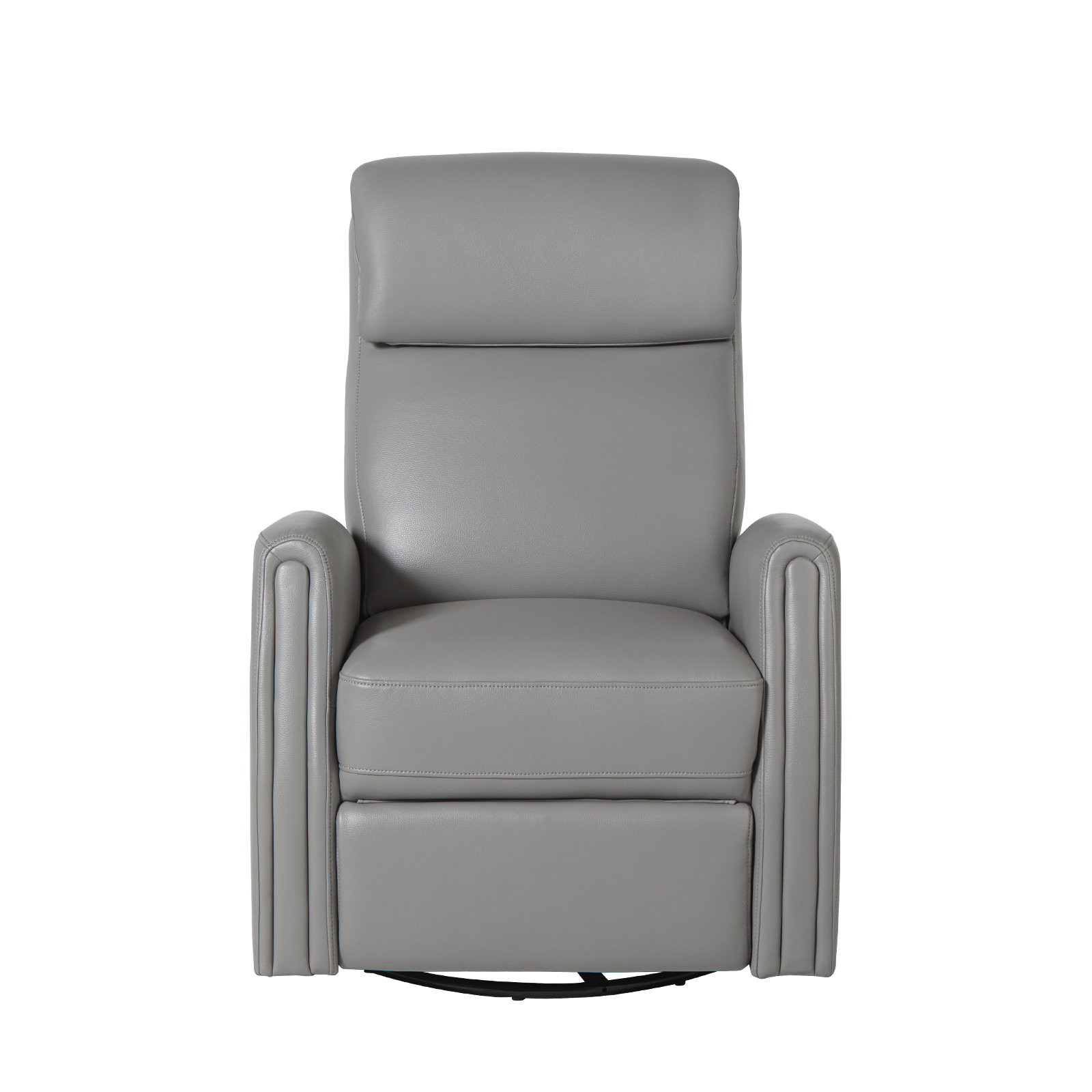Ebern Designs Vegan Leather Manual Swivel Rocker Glider Recliner Chair with  Massage & Heat, Lumbar Pillow Included & Reviews