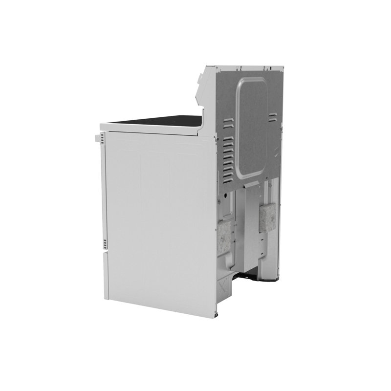White 30" Free-Standing Self-Cleaning Electric Range