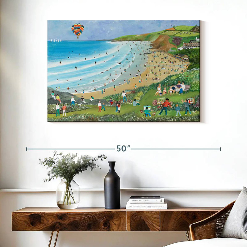 Gillard Watergate Bay Cornwall, H 26 po x l 39 po