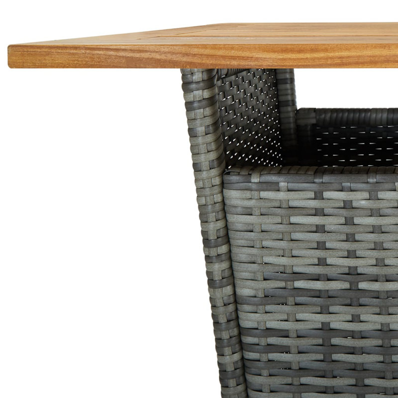 Table de bar Kharim, Gris clair