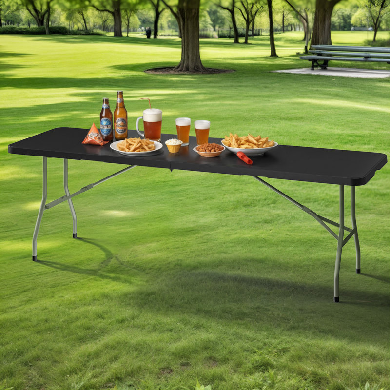 Table de pique-nique extérieure pliable 96,1 po