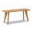 Hawley 41.5" Solid Red Oak Wood Bench-792776066-792776064