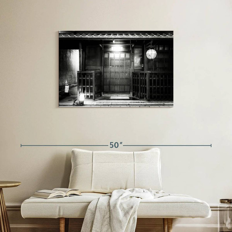 Japanese Restaurant Facade, 24" H x 36" W