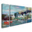 « dock », reproduction de peinture à l’acrylique à multiples images sur toile tendue-29226181
