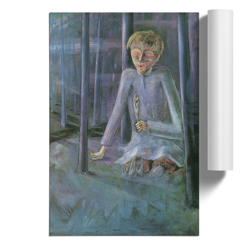 Dreaming Boy by Walter Gramatte - No Frame Painting, 59cm H x 42cm W x 0.1cm D