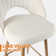 360°Swivel Upholstered Counter Stools with Backrest