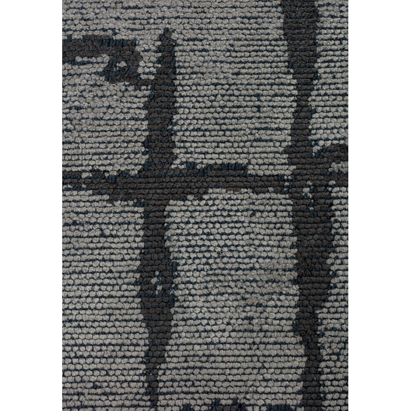 Modern Loose Abstract Stripes, Square 9'
