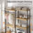 Laundry Room Organization And Storage, 5 Tier Wood Over The Washer And Dryer Storage Shelf With Drying Clothes Racks-114653029-114653025