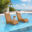 Chaise longue d'extérieur Ariel Aquawave (ensemble de 2)-1675719436