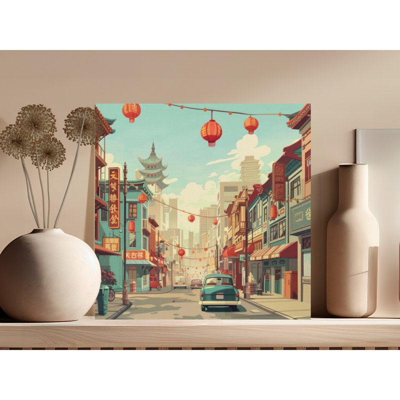 Olivieri Wrapped Canvas Print Set, 14x14