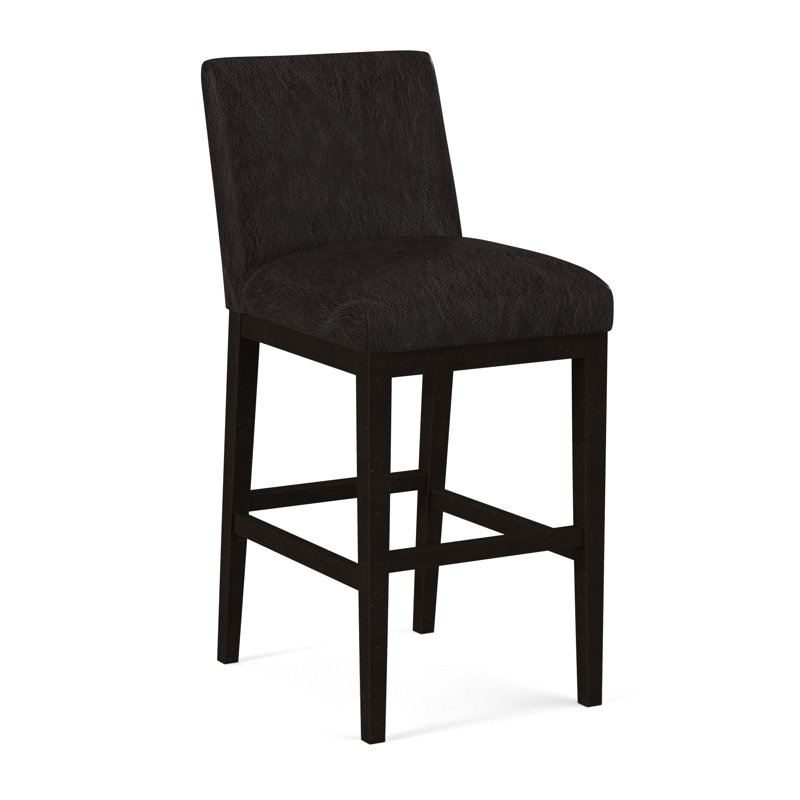 Upholstered Stool, Applause Bajah Ruby, English Saddle