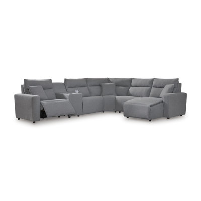 Modmax 6-Piece Power Reclining Sectional with Chaise