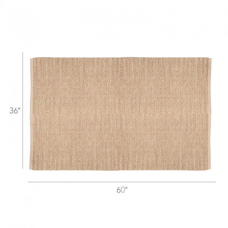 Flat Diamond Weave Rug