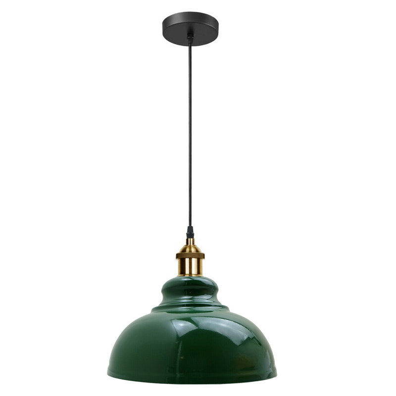 Binns 1 - Light Dome Pendant, Green