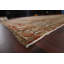 Tapis décoratif en laine brun noué à la main en laine de conception unique Bakhtiari brun 12 pi 11 po x 19 pi 3 po