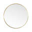 Baum Nordic Round Bathroom Framed Mirror Wall Hanging-1770334506-1770334518