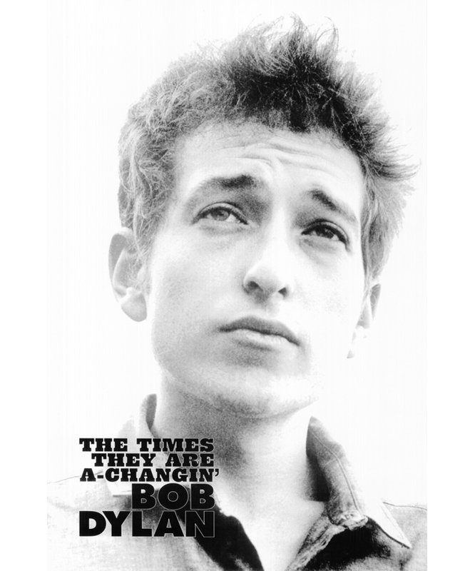 Bob Dylan - Times Are Changing IMP-ST3003b, 18'' H x 12'' W