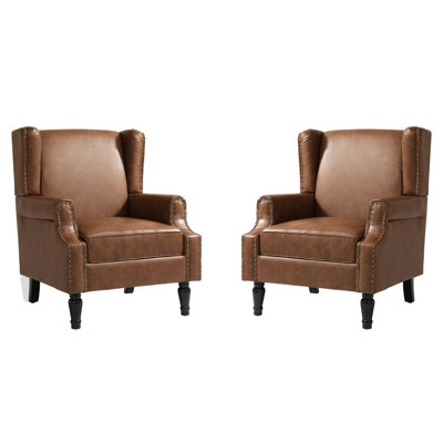 74.4 Cm Wide Wingback Chair