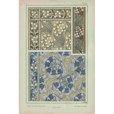 Nouveau design floral V