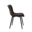 Chaises de salle à manger rembourrées en similicuir Heitger-787020006