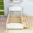 Twin Size 2 Drawers Wood Platform Bed with Headboard-1422445461