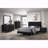 Black 2-Drawer Rectangular Nightstand-769589515