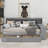Wooden Twin Size Daybed With Storage Shelves, Multi-Functional Bed With Two Storage Drawers And Study Desk-27644746
